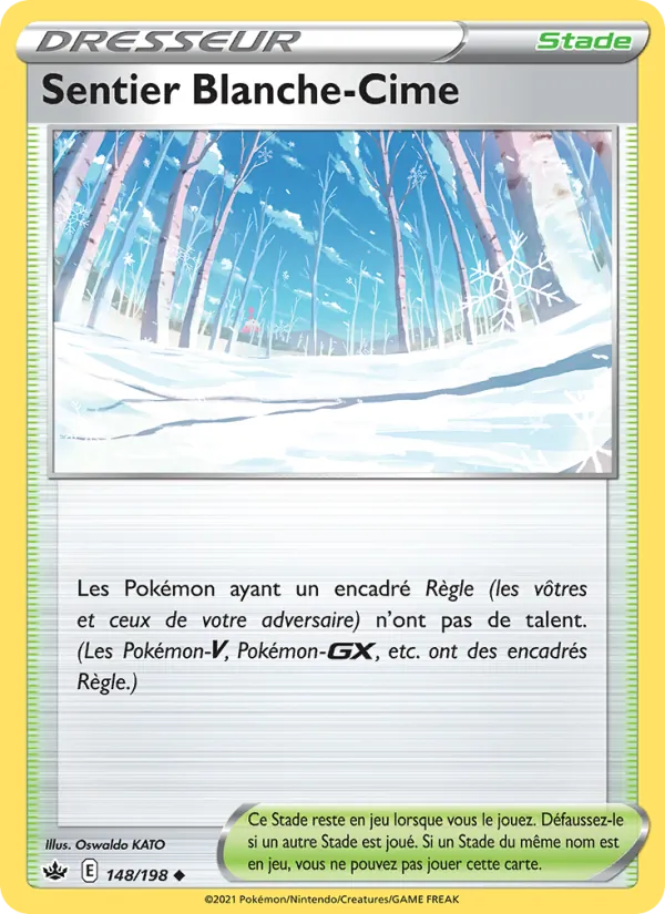 Sentier Blanche-Cime, Règne de Glace 148