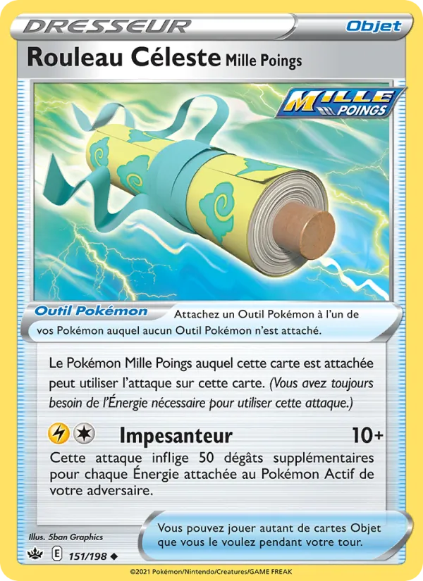 Rouleau Céleste Mille Poings, Règne de Glace 151