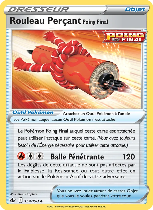 Rouleau Perçant Poing Final, Règne de Glace 154
