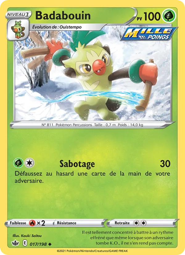 Badabouin, Règne de Glace 17