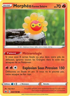 Morphéo Forme Solaire, Règne de Glace 22