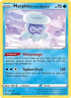 Morphéo Forme Blizzard, Règne de Glace 34