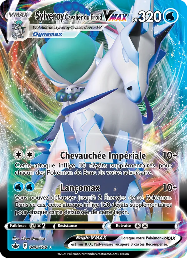 Sylveroy Cavalier du Froid VMAX, Règne de Glace 46