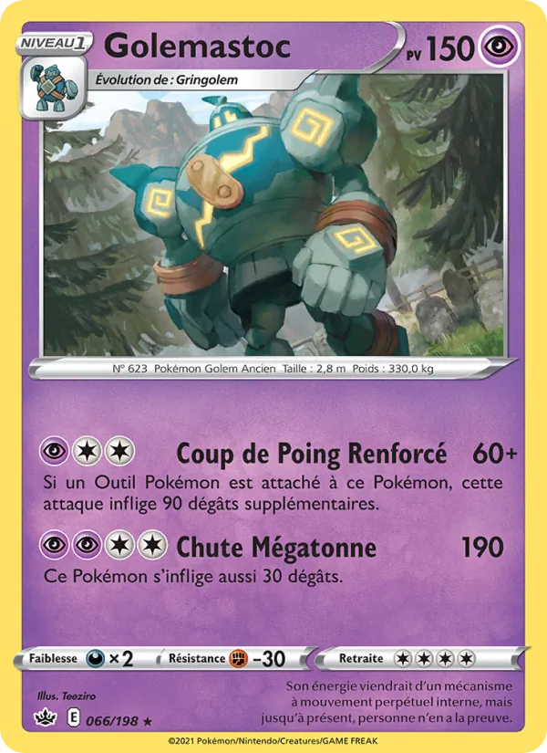 Golemastoc, Règne de Glace 66