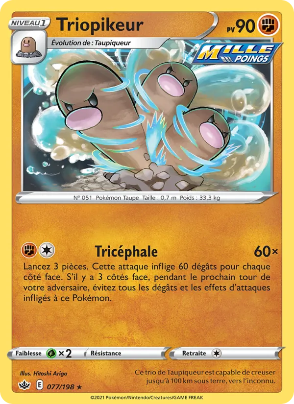 Triopikeur, Règne de Glace 77