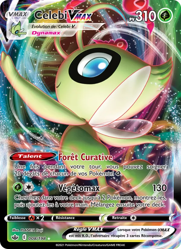 Celebi VMAX, Règne de Glace 8