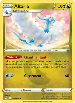 Altaria, Évolution Céleste 106