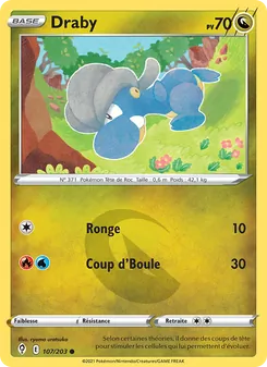 Draby, Évolution Céleste 107