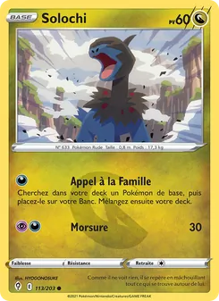 Solochi, Évolution Céleste 113
