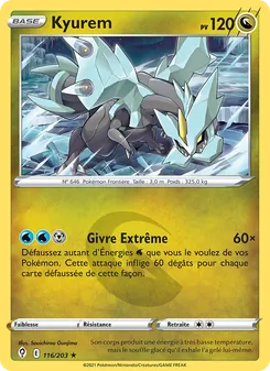 Kyurem, Évolution Céleste 116