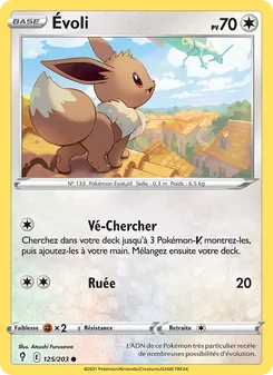 Évoli, Évolution Céleste 125
