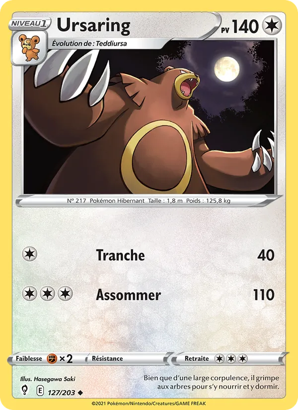 Ursaring, Évolution Céleste 127