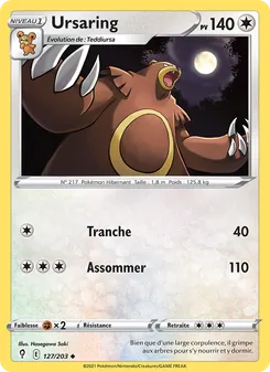 Ursaring, Évolution Céleste 127