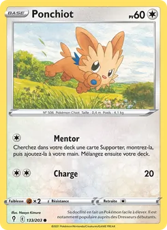 Ponchiot, Évolution Céleste 133