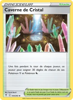 Caverne de Cristal, Évolution Céleste 144