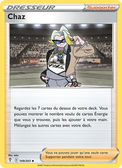 Chaz, Évolution Céleste 149
