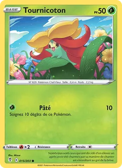 Tournicoton, Évolution Céleste 15