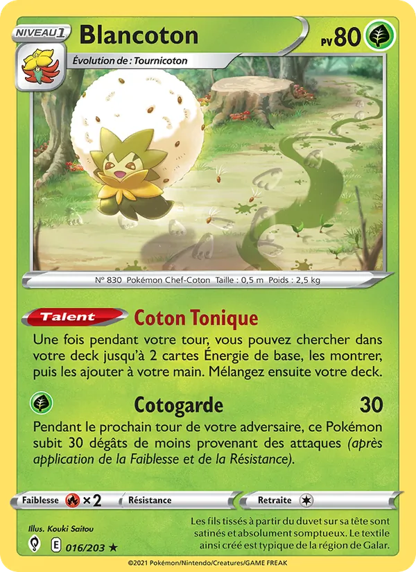 Blancoton, Évolution Céleste 16