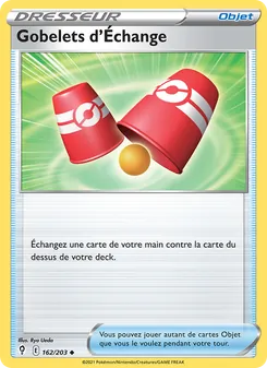Gobelets d'Échange, Évolution Céleste 162