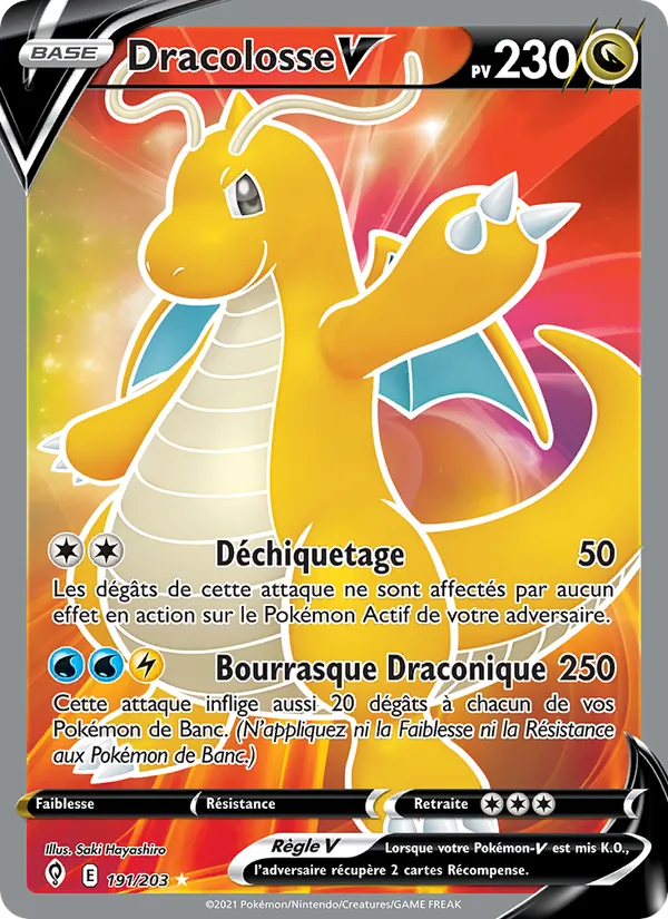 Dracolosse V, Évolution Céleste 191