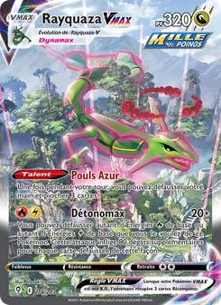 Rayquaza VMAX, Évolution Céleste 218