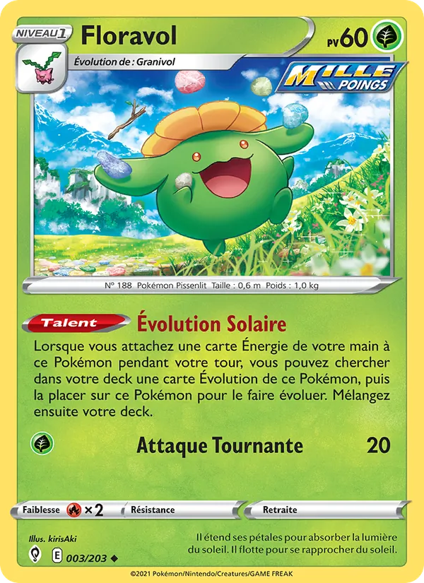 Floravol, Évolution Céleste 3