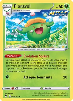Floravol, Évolution Céleste 3