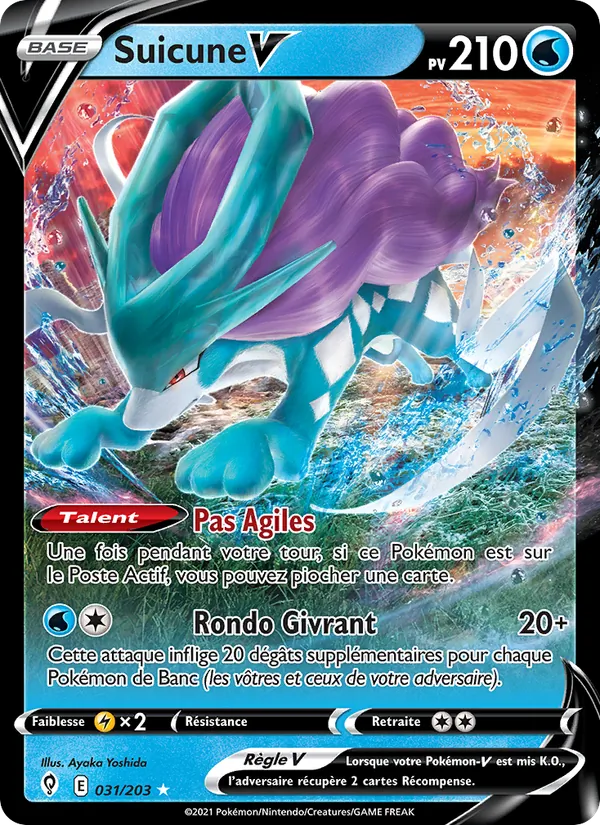 Suicune V, Évolution Céleste 31