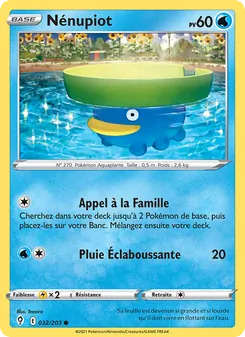 Nénupiot, Évolution Céleste 32