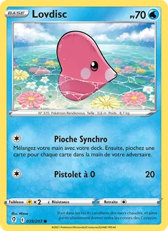 Lovdisc, Évolution Céleste 39