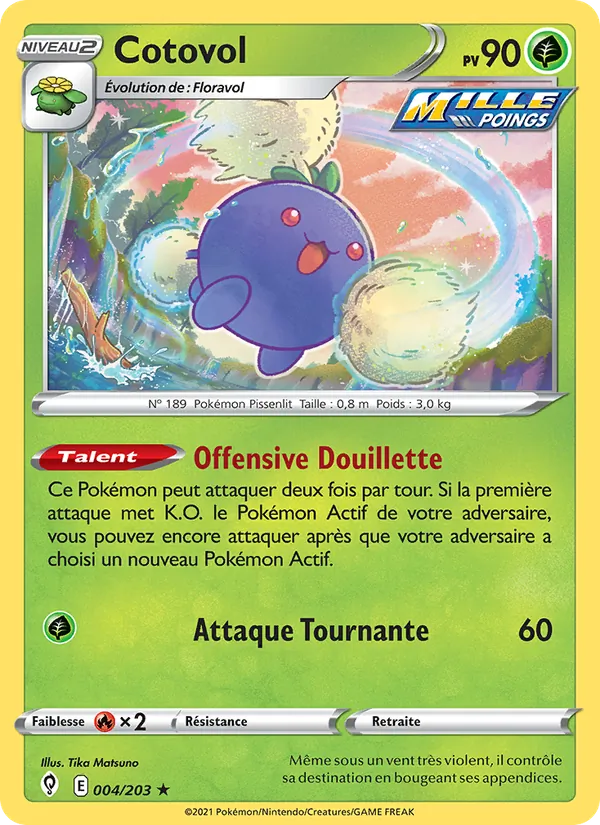 Cotovol, Évolution Céleste 4
