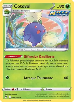 Cotovol, Évolution Céleste 4