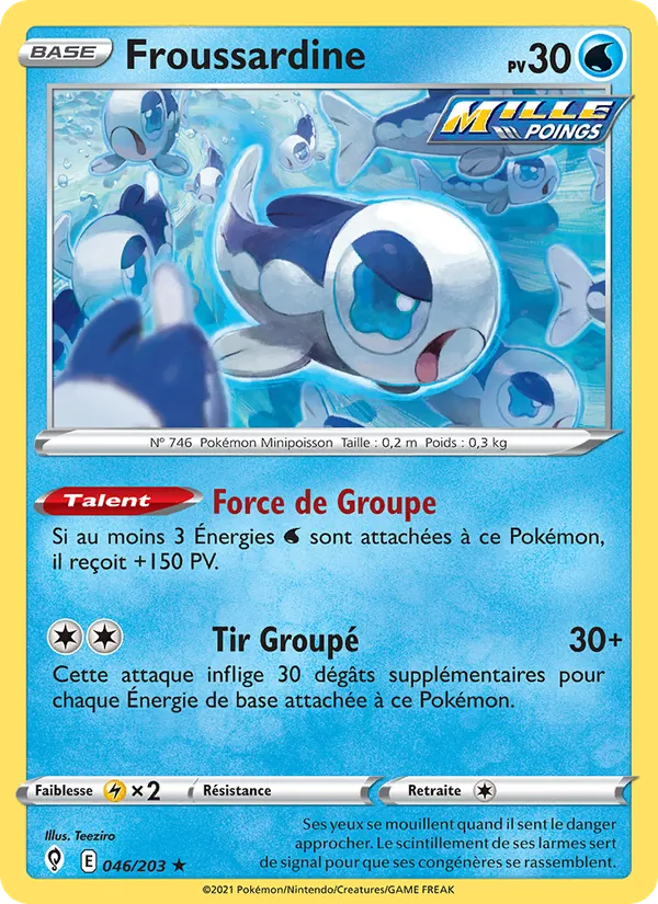 Froussardine, Évolution Céleste 46