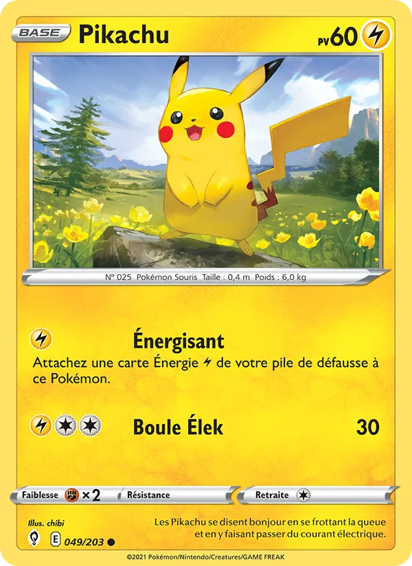 Pikachu, Évolution Céleste 49
