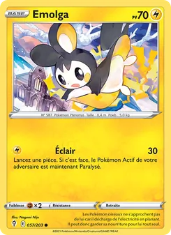 Emolga, Évolution Céleste 57
