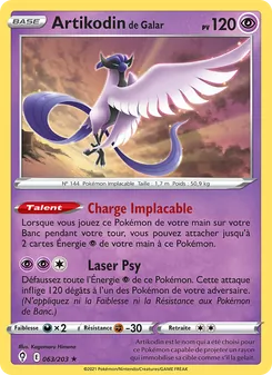 Artikodin de Galar, Évolution Céleste 63