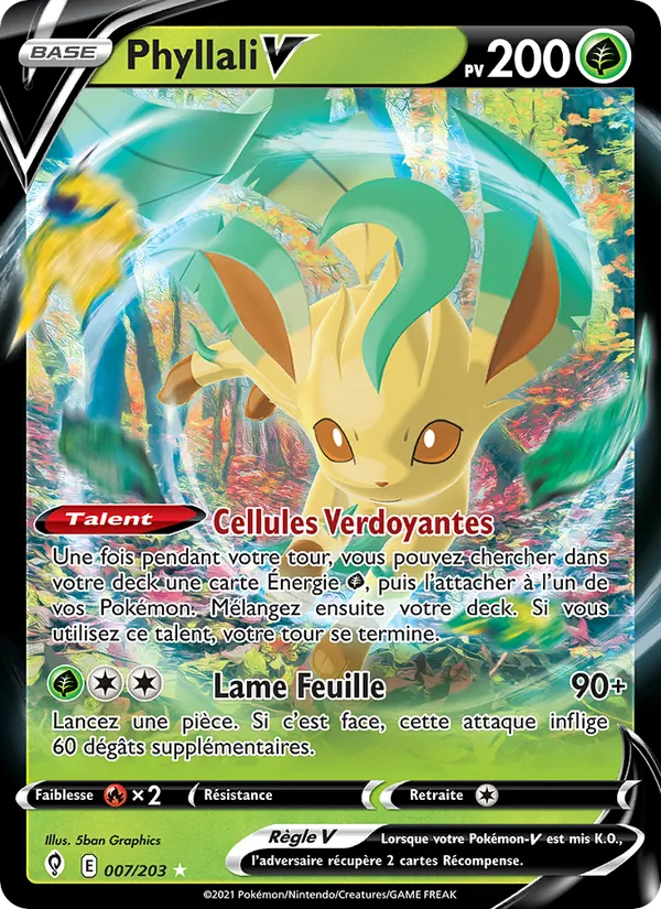 Phyllali V, Évolution Céleste 7