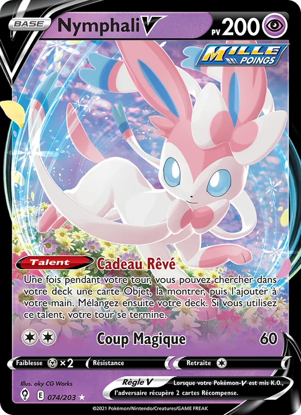 Nymphali V, Évolution Céleste 74