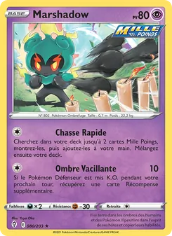 Marshadow, Évolution Céleste 80