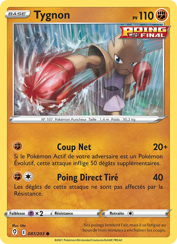 Tygnon, Évolution Céleste 81