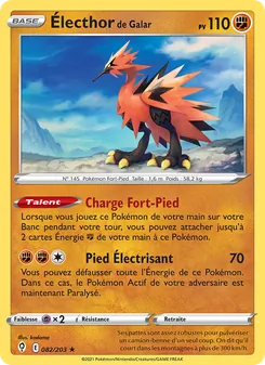 Électhor de Galar, Évolution Céleste 82