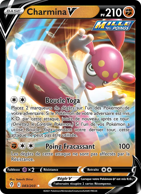 Charmina V, Évolution Céleste 83
