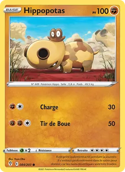 Hippopotas, Évolution Céleste 84