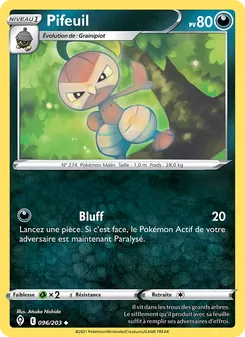 Pifeuil, Évolution Céleste 96
