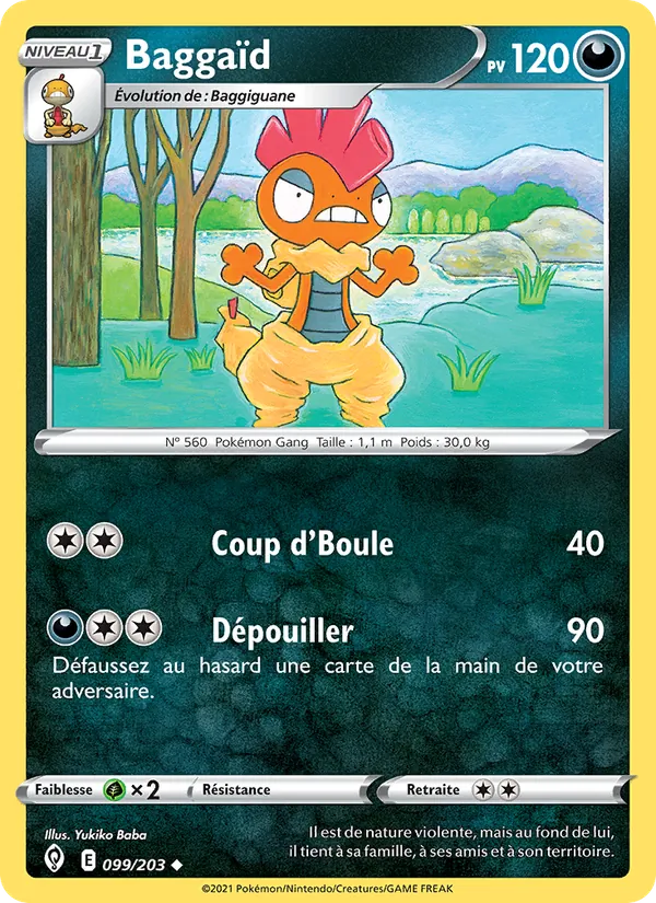 Baggaïd, Évolution Céleste 99