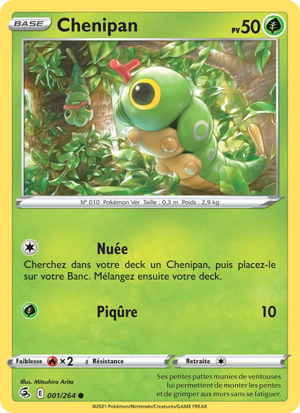 Chenipan, Poing de Fusion 1