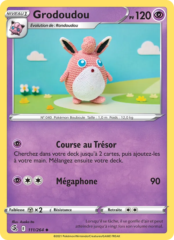 Grodoudou, Poing de Fusion 111