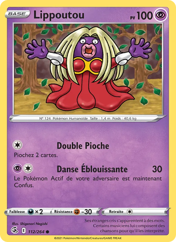 Lippoutou, Poing de Fusion 112