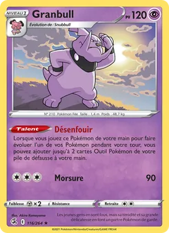 Granbull, Poing de Fusion 116