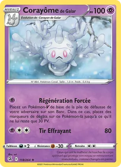Corayôme de Galar, Poing de Fusion 118